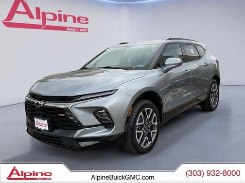 Sterling Gray Metallic 2025 Chevrolet Blazer RS