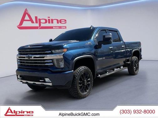 Northsky Blue Metallic 2020 Chevrolet Silverado 3500 High Country