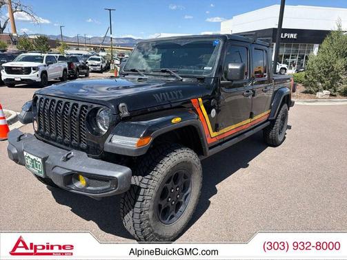 Black Clearcoat 2023 Jeep Gladiator Willys 4x4