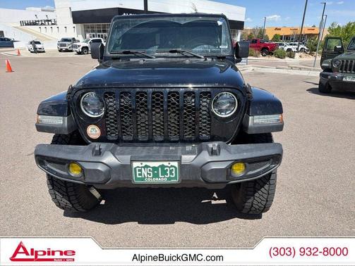 Black Clearcoat 2023 Jeep Gladiator Willys 4x4