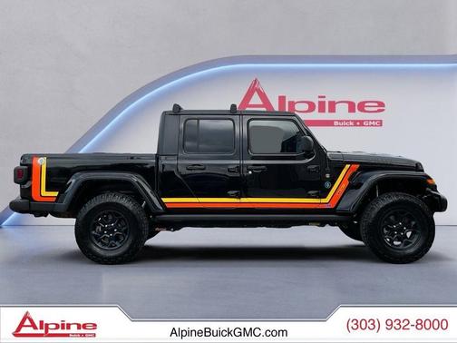 Black Clearcoat 2023 Jeep Gladiator Willys 4x4