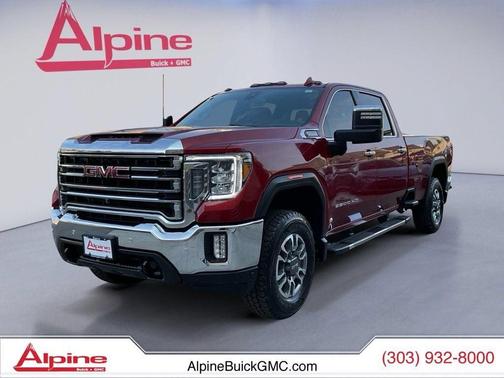 Cayenne Red Tintcoat 2023 GMC Sierra 3500 SLT