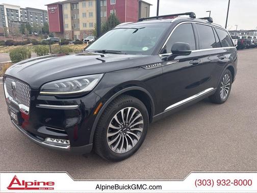 INFINITE BLACK METALLIC 2020 Lincoln Aviator Reserve AWD