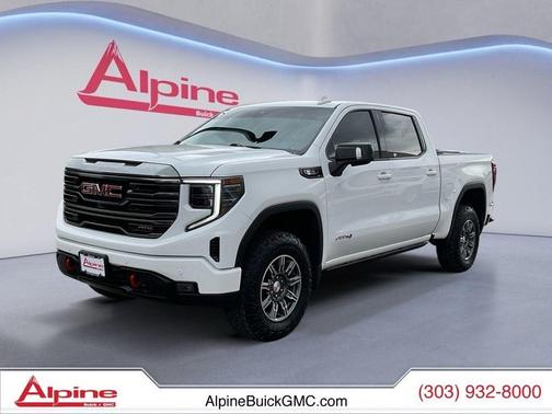 Summit White 2024 GMC Sierra 1500 AT4
