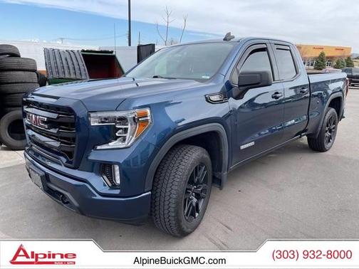 Pacific Blue Metallic 2019 GMC Sierra 1500 Elevation