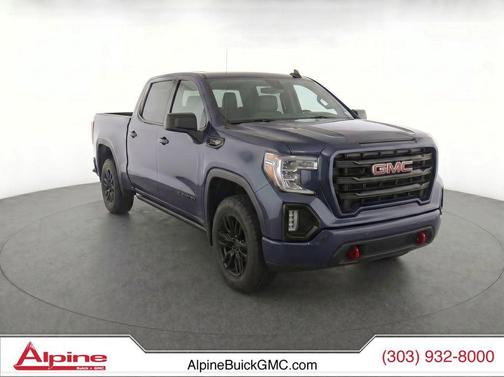 Pacific Blue Metallic 2019 GMC Sierra 1500 Elevation