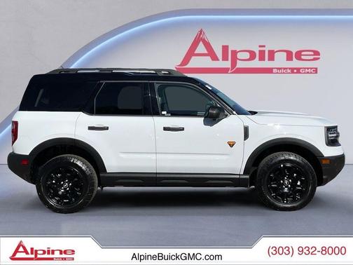OXFORD WHITE 2025 Ford Bronco Sport Badlands