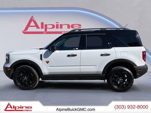 OXFORD WHITE 2025 Ford Bronco Sport Badlands