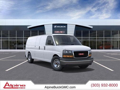 Summit White 2026 GMC Savana 2500 Work Van Cargo Van