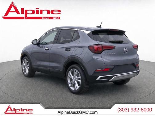 Satin Steel Metallic 2021 Buick Encore GX Preferred