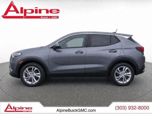 Satin Steel Metallic 2021 Buick Encore GX Preferred