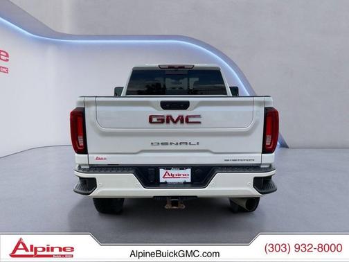 White Frost Tricoat 2022 GMC Sierra 3500 Denali