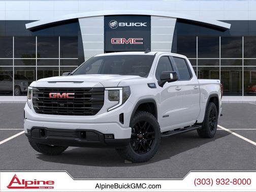 Summit White 2026 GMC Sierra 1500 Elevation