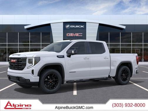 Summit White 2026 GMC Sierra 1500 Elevation