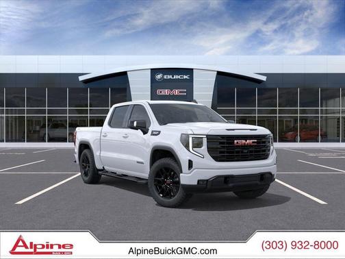 Summit White 2026 GMC Sierra 1500 Elevation