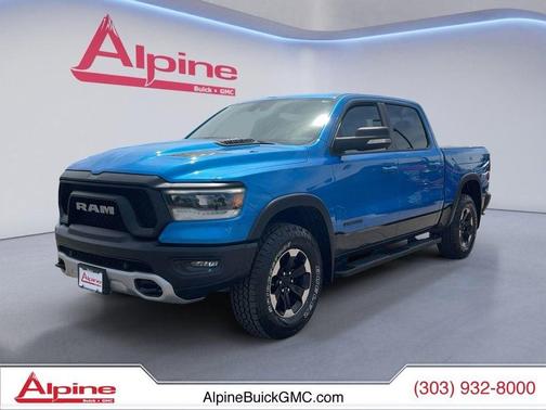 Hydro Blue Pearlcoat 2020 RAM 1500 Rebel