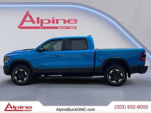 Hydro Blue Pearlcoat 2020 RAM 1500 Rebel