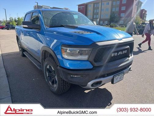 Hydro Blue Pearlcoat 2020 RAM 1500 Rebel