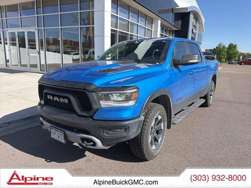 Hydro Blue Pearlcoat 2020 RAM 1500 Rebel