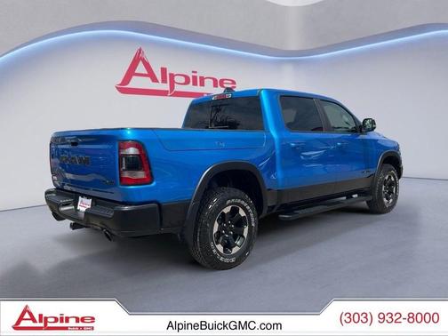 Hydro Blue Pearlcoat 2020 RAM 1500 Rebel