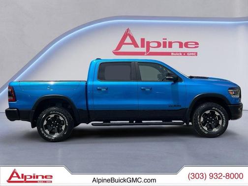Hydro Blue Pearlcoat 2020 RAM 1500 Rebel