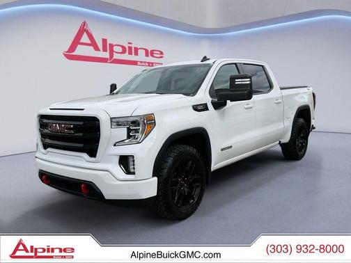 Summit White 2020 GMC Sierra 1500 Elevation