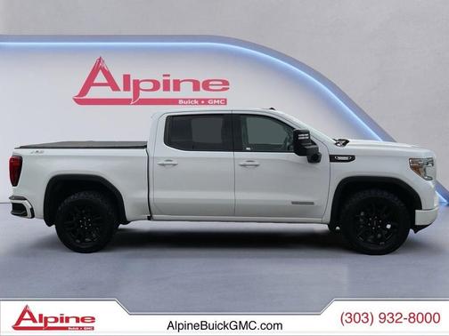 Summit White 2020 GMC Sierra 1500 Elevation