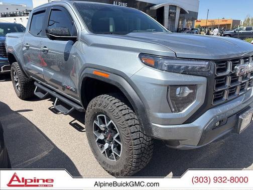 Sterling Metallic 2025 GMC Canyon AT4