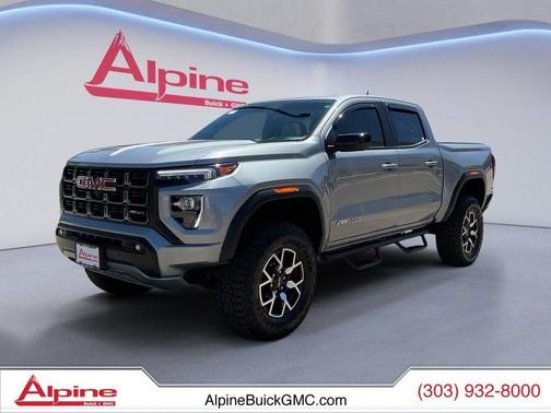 Sterling Metallic 2025 GMC Canyon AT4