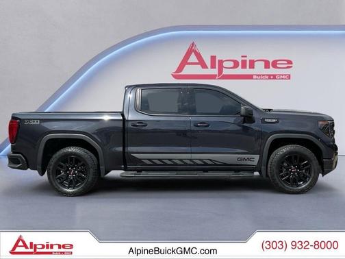 Titanium Rush Metallic 2024 GMC Sierra 1500 Elevation