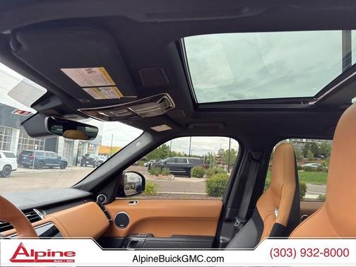 Red 2022 Land Rover Range Rover Sport SVR