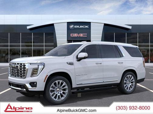 Glacier White Tricoat 2026 GMC Yukon Denali