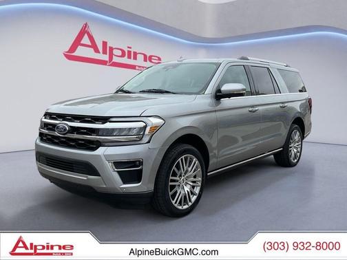 ICONIC SILVER METALLIC 2024 Ford Expedition Max Limited