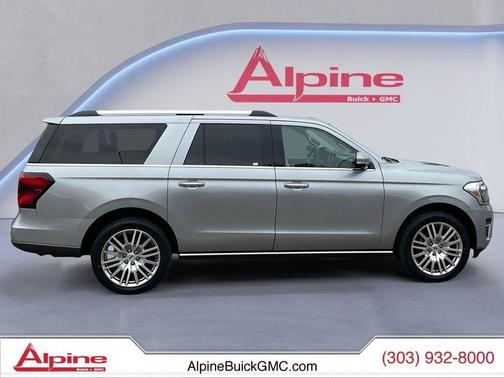 ICONIC SILVER METALLIC 2024 Ford Expedition Max Limited