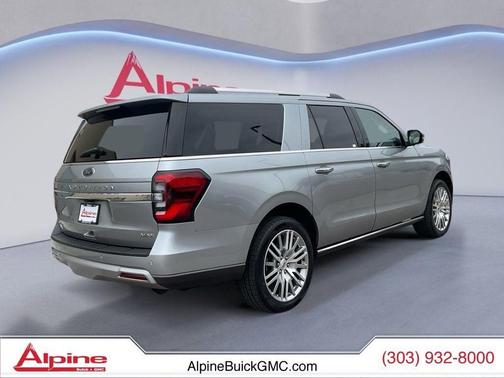 ICONIC SILVER METALLIC 2024 Ford Expedition Max Limited
