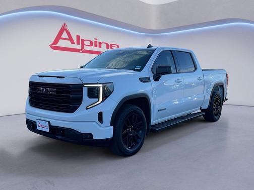 Summit White 2022 GMC Sierra 1500 Elevation