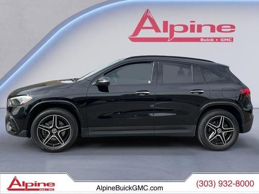 Night Black 2025 Mercedes-Benz GLA 250 4MATIC