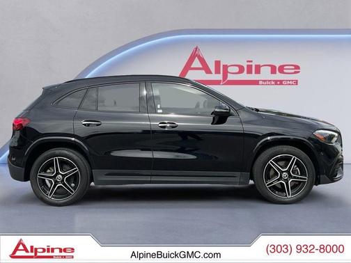 Night Black 2025 Mercedes-Benz GLA 250 4MATIC