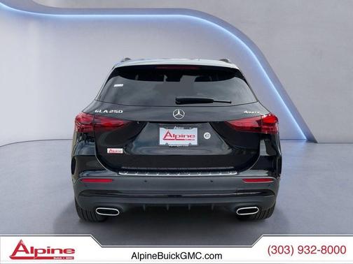 Night Black 2025 Mercedes-Benz GLA 250 4MATIC