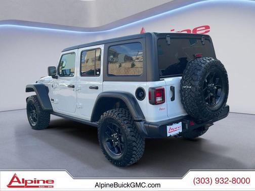 Bright White Clearcoat 2025 Jeep Wrangler Willys