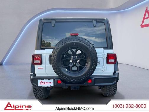 Bright White Clearcoat 2025 Jeep Wrangler Willys