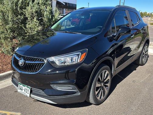 Ebony Twilight Metallic 2022 Buick Encore Preferred