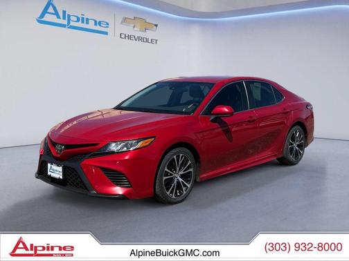 Supersonic Red 2020 Toyota Camry SE Sedan