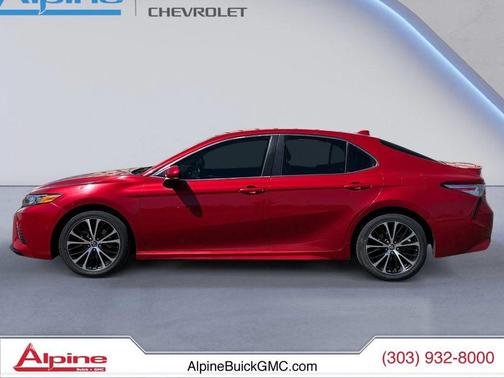 Supersonic Red 2020 Toyota Camry SE