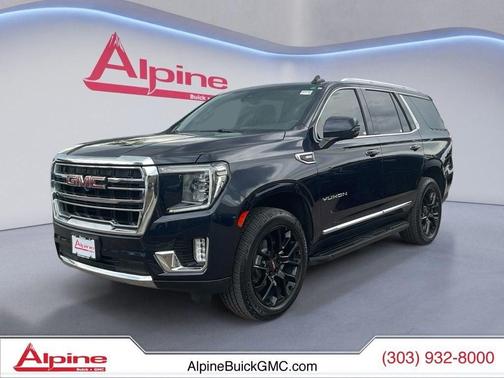 Midnight Blue Metallic 2022 GMC Yukon SLT