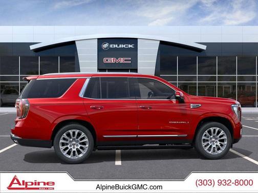 Volcanic Red Tintcoat 2026 GMC Yukon Denali