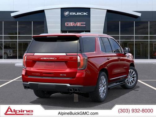Volcanic Red Tintcoat 2026 GMC Yukon Denali