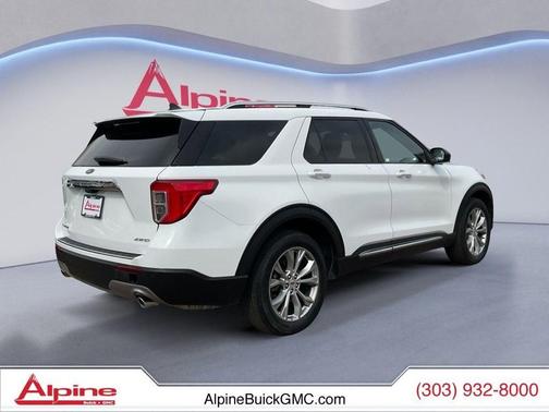 OXFORD WHITE 2023 Ford Explorer Limited