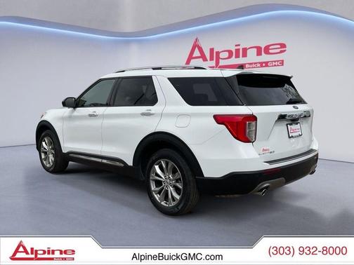 OXFORD WHITE 2023 Ford Explorer Limited