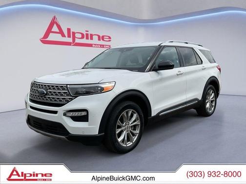 OXFORD WHITE 2023 Ford Explorer Limited